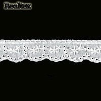 Шитье 30мм TBY 9626  х/б цв.01 белый 