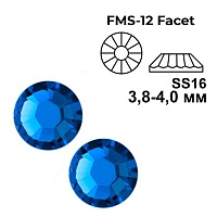 Стразы термоклеевые DMC SS-16 цв.Capri Blue 
