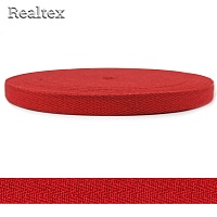Тесьма киперная 10мм Realtex (50м) цв.16 красный