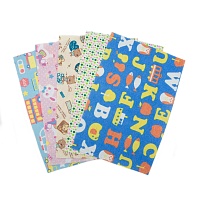 Фетр с рисунком 1мм "Дети" цв.ассорти