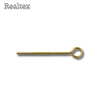 Штифт с петлей "Zlatka" DC-104 цв.01 золото