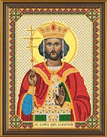 Набор для вышивания бисером НС С 6106 "Св.Борис Царь Болгарский" 