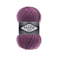 Пряжа Alize "Super Lana Maxi" (100гр) цв.028 сухая роза