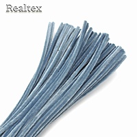 Проволока "Синель" RS для творчества d-6мм 30см (100шт) цв.42 серый