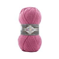 Пряжа Alize "Super Lana Midi" (100гр) цв.178 темно-розовый