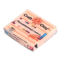 Полимерная глина с эффектом матового стекла CCH "Craft&Clay" цв.1410 персиковое дерево