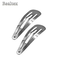 Заготовка для заколок "Realtex" 70мм (50шт) цв.никель