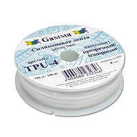 Лента силиконовая плоская TPU-4 4мм Гамма