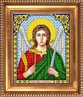 Рисунок на ткани бисером "Благовест" И-4077 "Ангел хранитель"