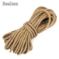 Шнур для рукоделия  8мм джутовый 