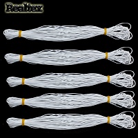 Резинка шляпная 1,5мм (100м) Realtex цв.белый