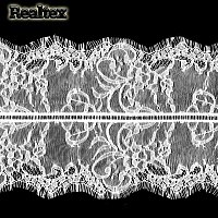  Кружево Реалтекс "реснички" 180мм DSM 78210-2 цв.белый