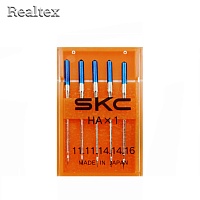 Иглы БШМ супер-стрейч SKС ассорти №75-100 (5игл) 