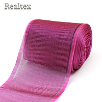 Лента капроновая  3501г17 80мм цв.фуксия