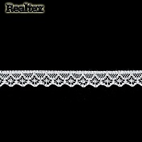 Кружево капроновое  12мм TBY 150-2 (27,4м) цв.001 белый