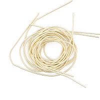 Канитель гладкая 1мм матовая КМ003НН1 (5гр) цв.светлое золото