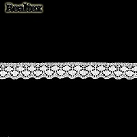 Кружево капроновое Реалтекс  19мм SC 171 (25м) цв.белый